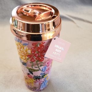 Floral Print Travel Mug